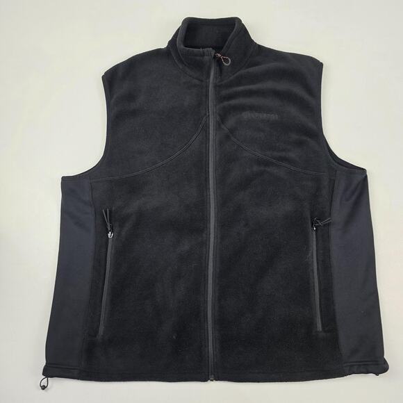 Beretta Vest Mens 3XL Black Polartec Fleece Full Zip Outdoor Hunting Italy - Picture 1 of 11